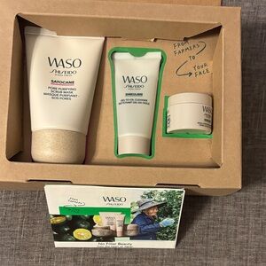 Shiseido WASO Skincare Trio - Cream and Green